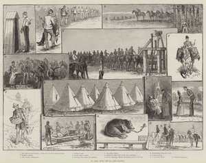 في المخيم مع حراس الحياة الثانية بواسطة بول فرنزيني